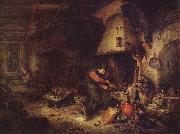 Adriaen van ostade Der Alchimist oil painting artist